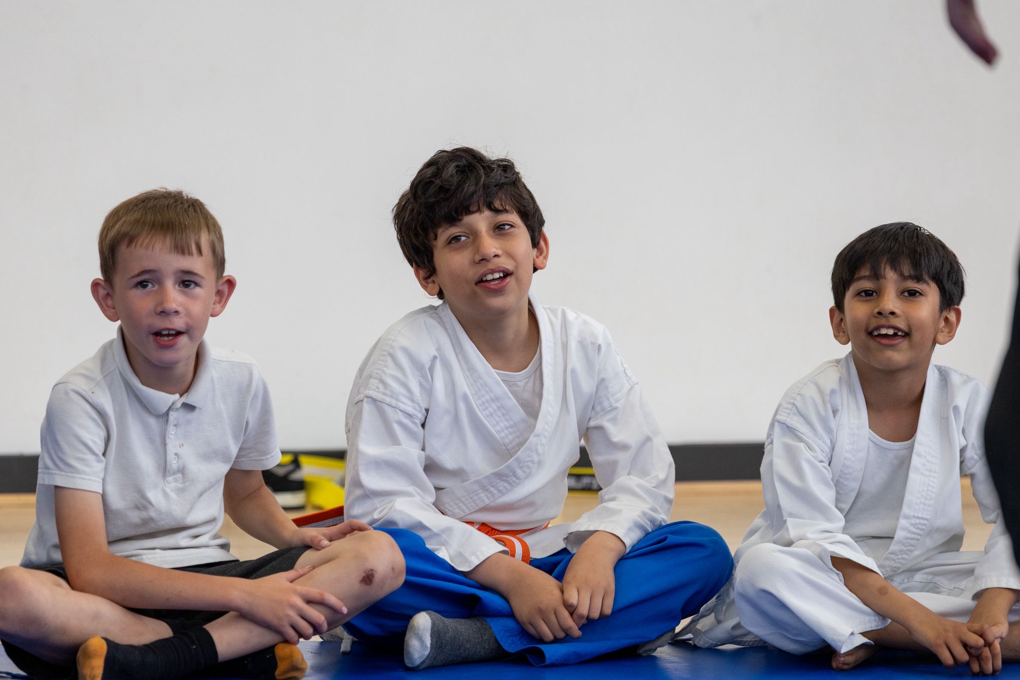 JSMA students together on the mat